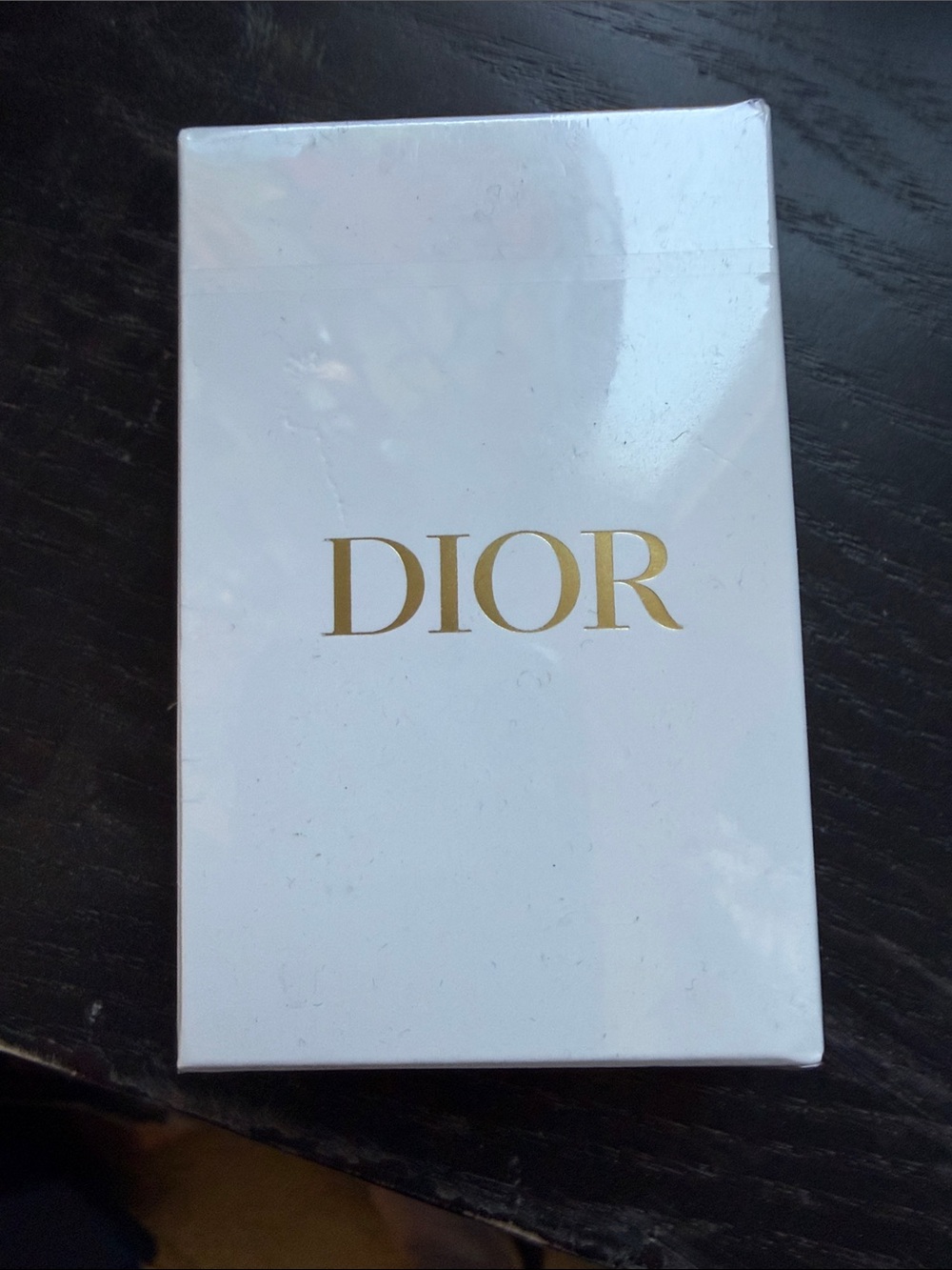 Dior playing cards, unopened